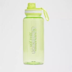 NWT Lululemon Back to Life Clear Bottle 32oz * Tennis Graphic